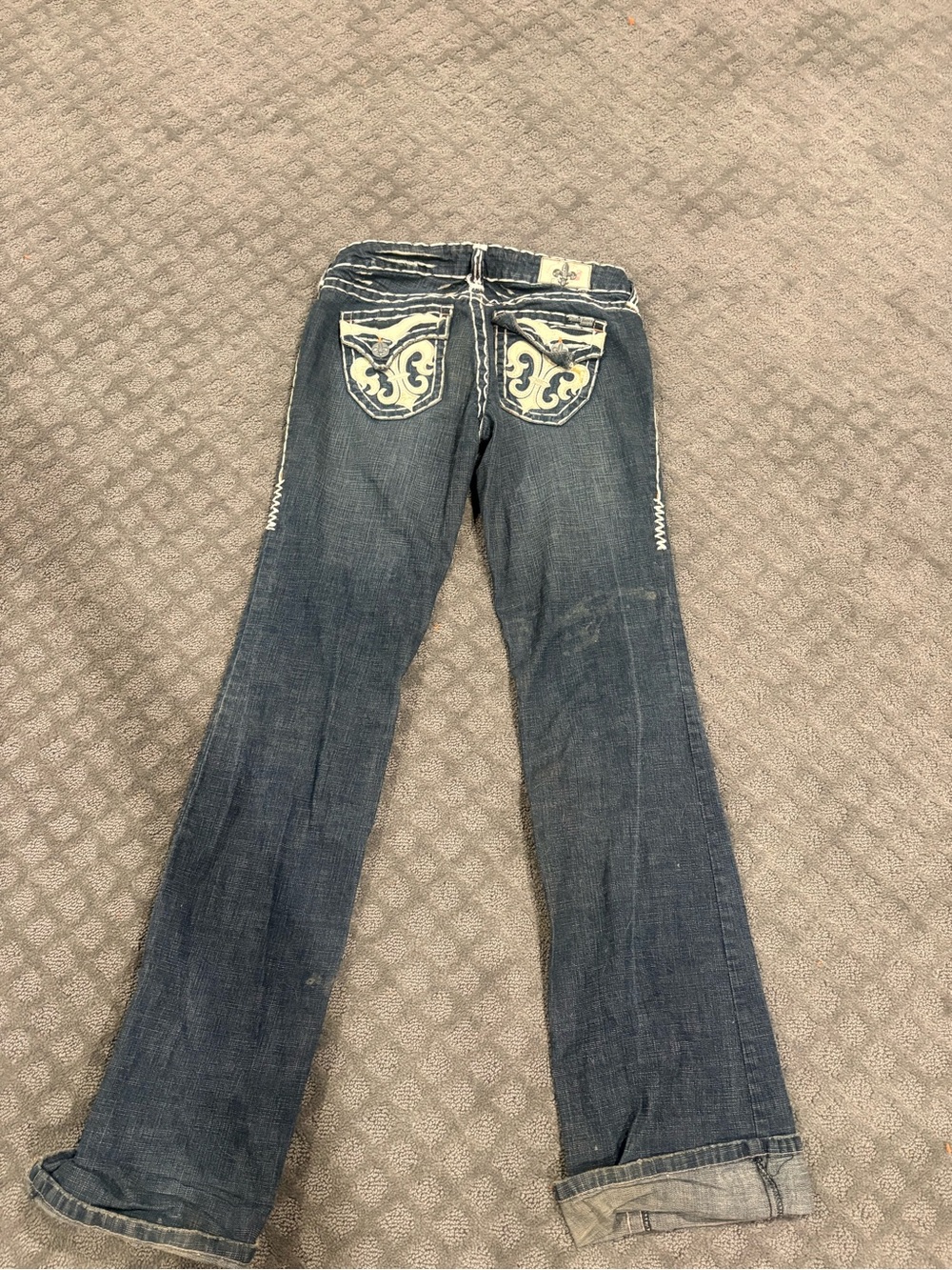Laguna Beach Fleur De Lis Bootcut Jeans